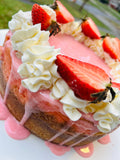 Strawberry Banana Cheesecake