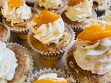 Peach Cobbler Cupcakes